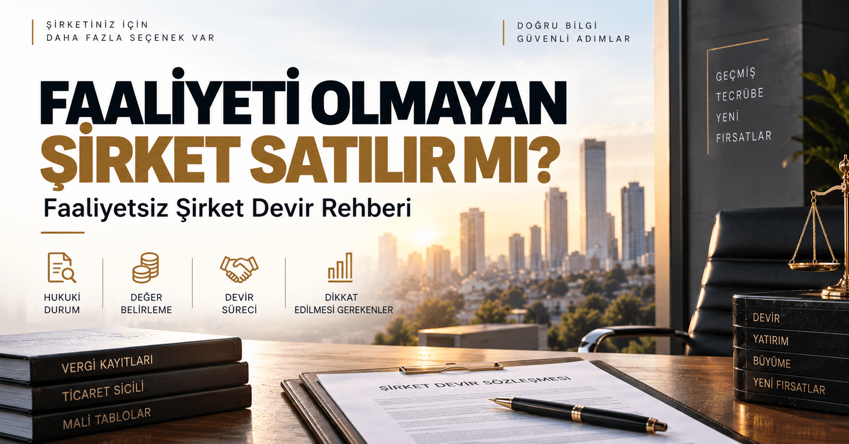 Faaliyeti Olmayan Şirket Satılır mı? 2026 Devir Rehberi